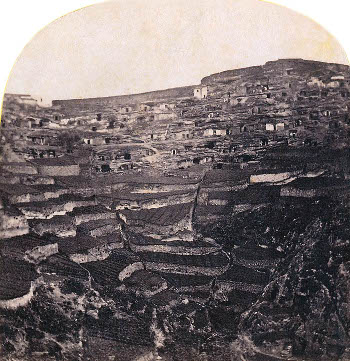 La Atalaya, Santa Brigida. Gran Canaria, hacia 1860 (foto: Archivo FEDAC).
