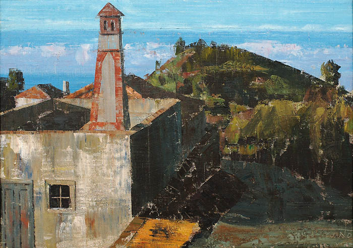 Hoya Grande. Pedro Fausto. Óleo sobre lienzo.
